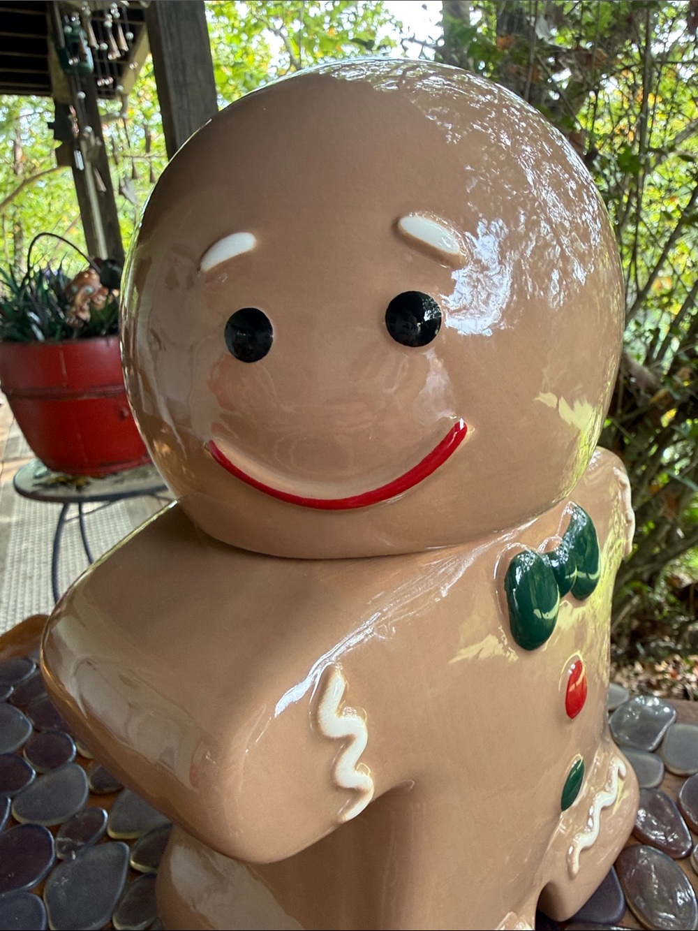Gingerbread Man Cookie Jar